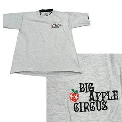 VTG Big Apple Circus Shirt Large Belton Tag Single Stitch Made USA Lined Sleeve