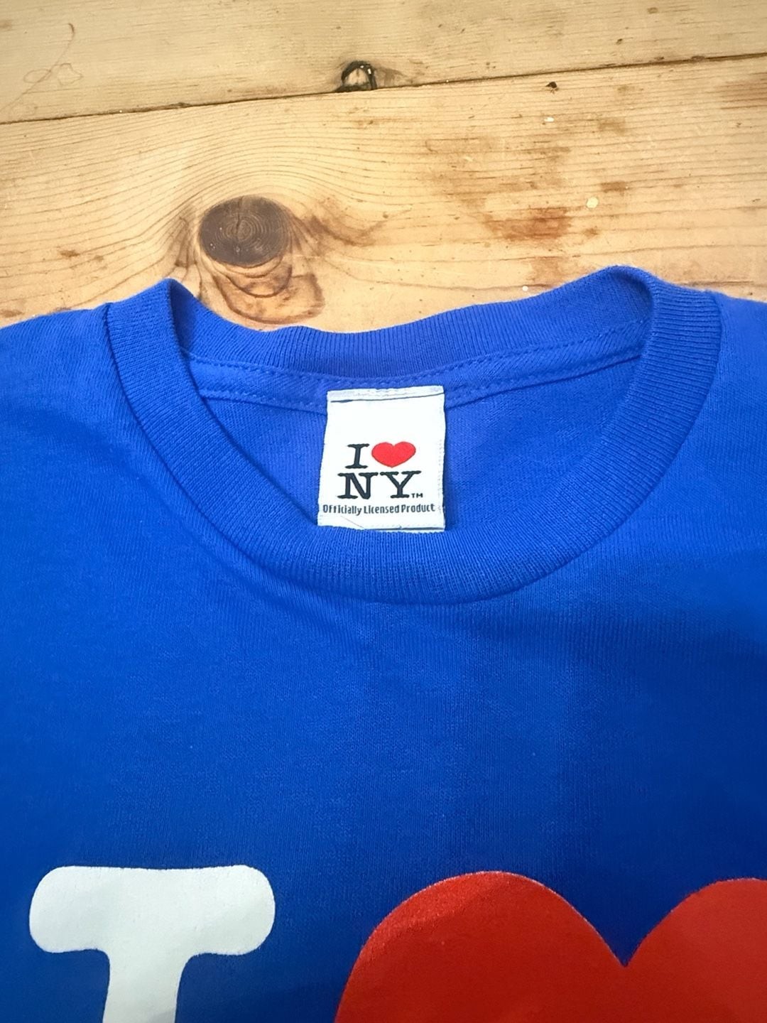 I Love NY Officially Licensed Royal Blue T-Shirt gallery