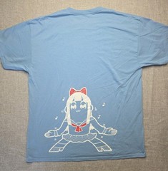 Unisex Pop Team Epic LootCrate Exvlusive Blue T-Shirt Size X-Large Cotton Tee