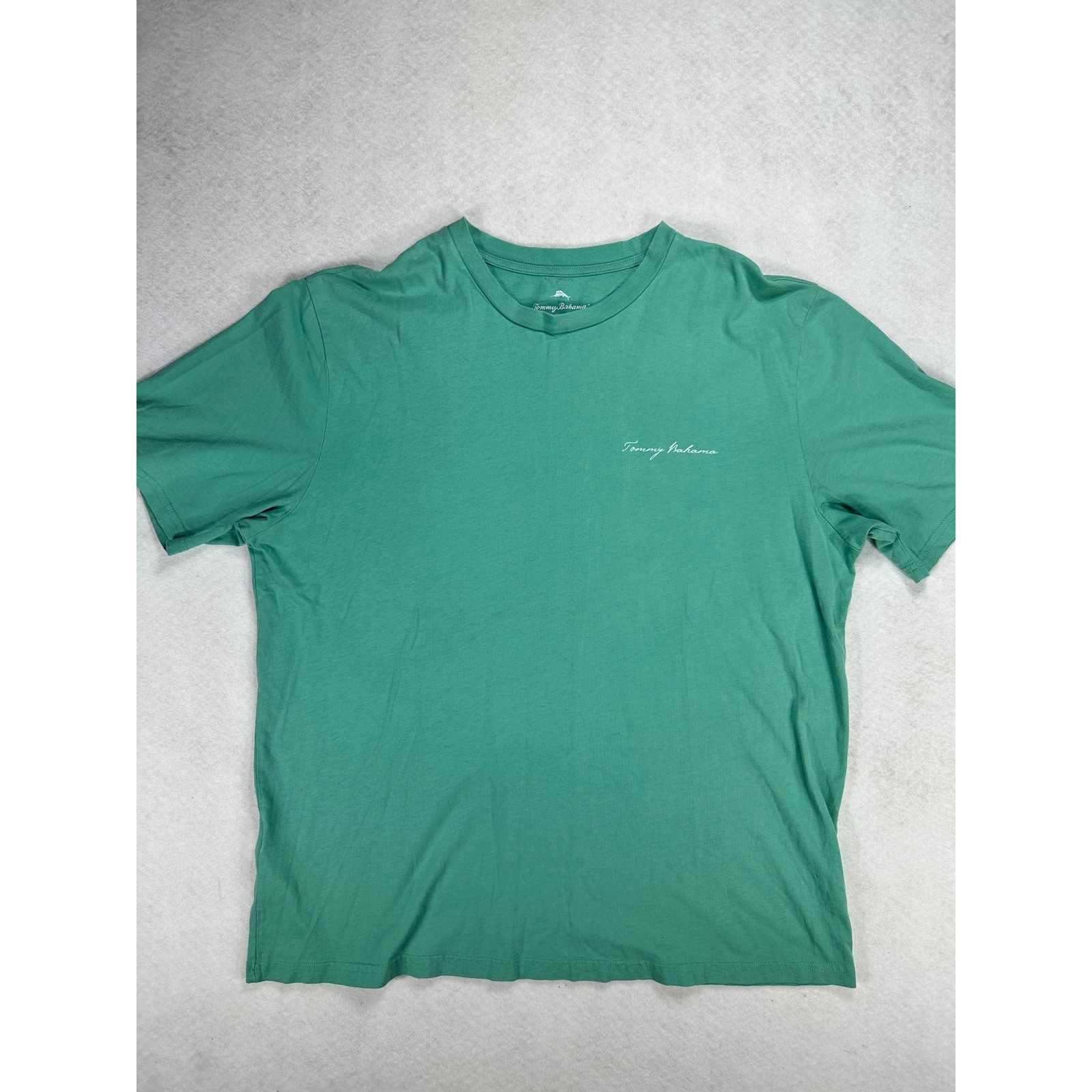 Tommy Bahama Relax Mens L Green Marlin Graphic T-Shirt UPF50 Cotton Short Sleeve gallery