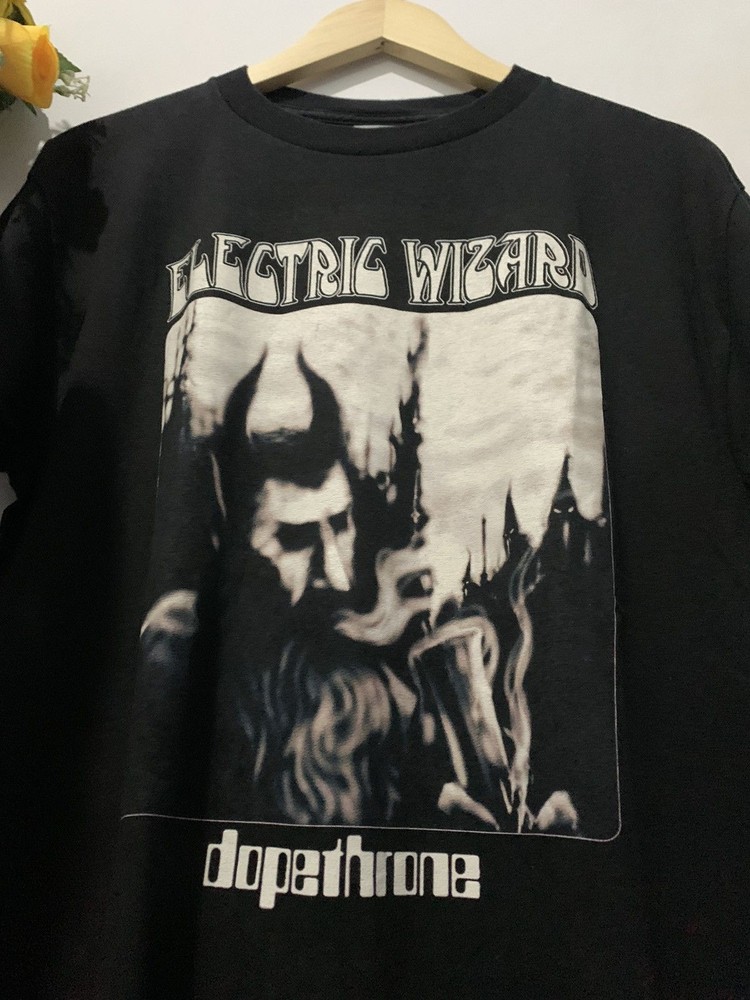 Vintage Electric Wizard Dopethrone 00s Black Unisex Shirt Reprint S-5XL KH17216