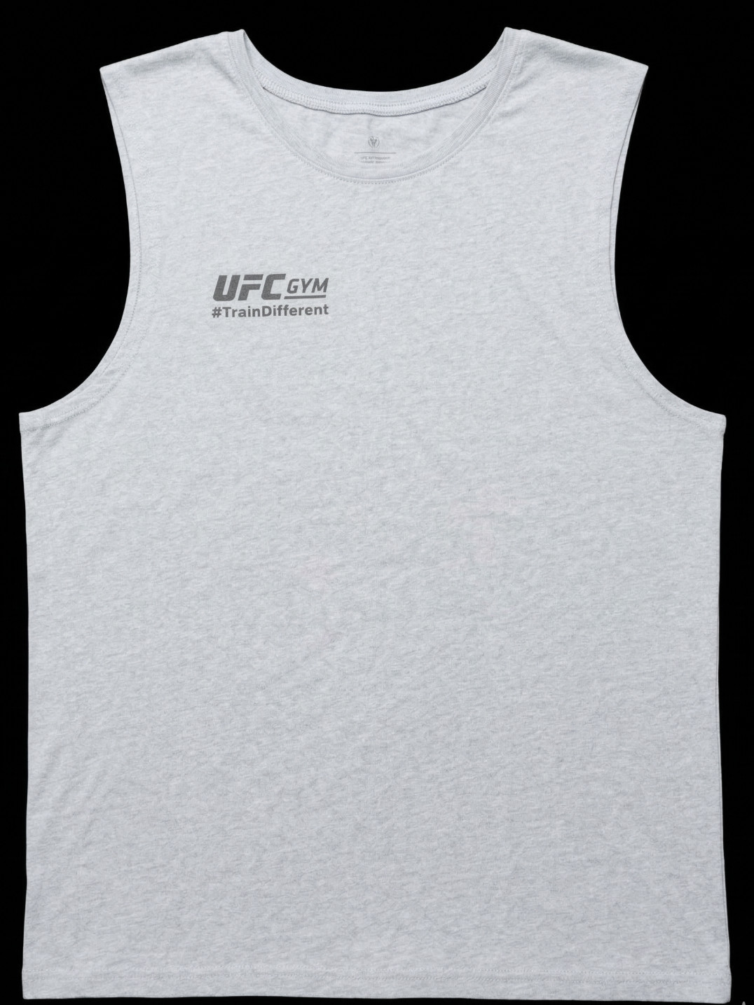 MEN'S SLEEVELESS ACTIVEWEAR SHIRT: UFC Gym Athletic Training Workout Tank Gray M gallery