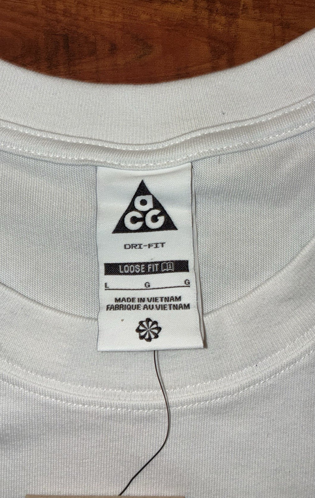 Rare Nike Heavyweight Embroidered Acg Hiking Shirt Sz L NWT ( Loose Fit ) gallery
