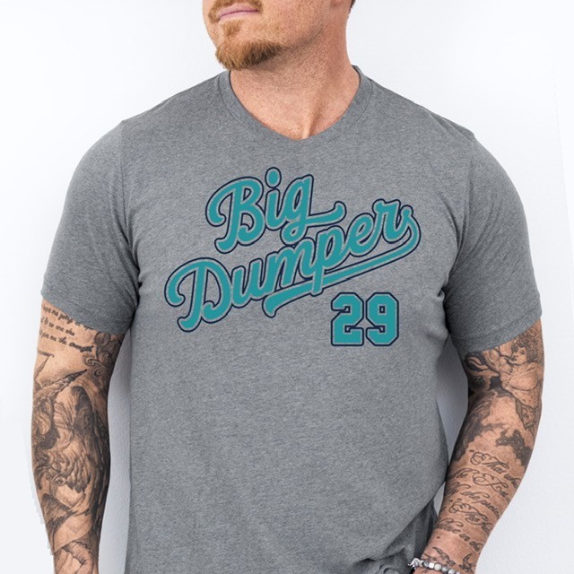 BIG DUMPER 29, Seattle Baseball themed Pre-Shrunk Ring Spun Cotton T-Shirt gallery