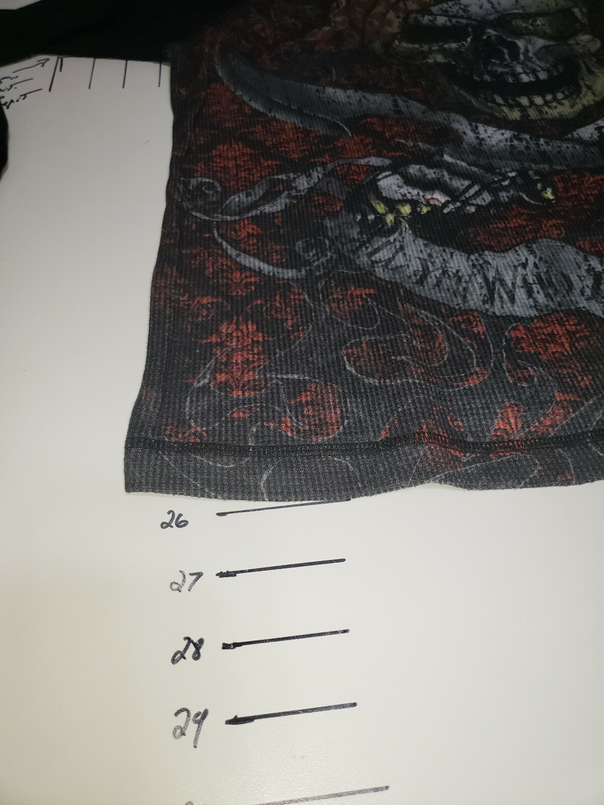 long sleeve thermal by Skully shirt Large gallery