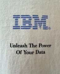 Vintage IBM RAMAC Virtual Array 2 Turbo Shirt XL USA 90s Tech Promo