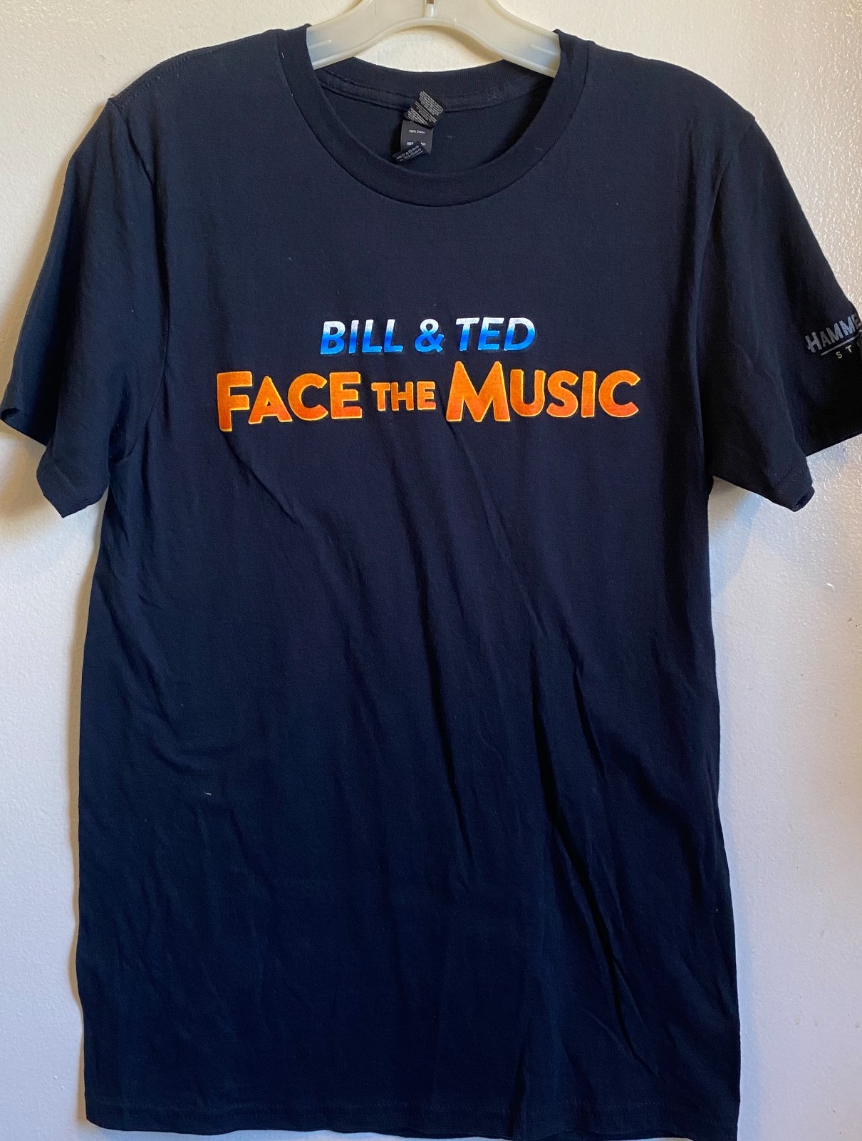 2019 Bill & Ted Face the Music RARE Film Crew Only Double Sided T Shirt Small