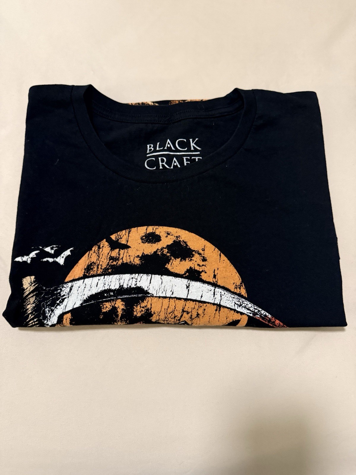 Black Craft Cult IV Graphic Black Tee T-Shirt Men's Size XL Short Sleeve gallery