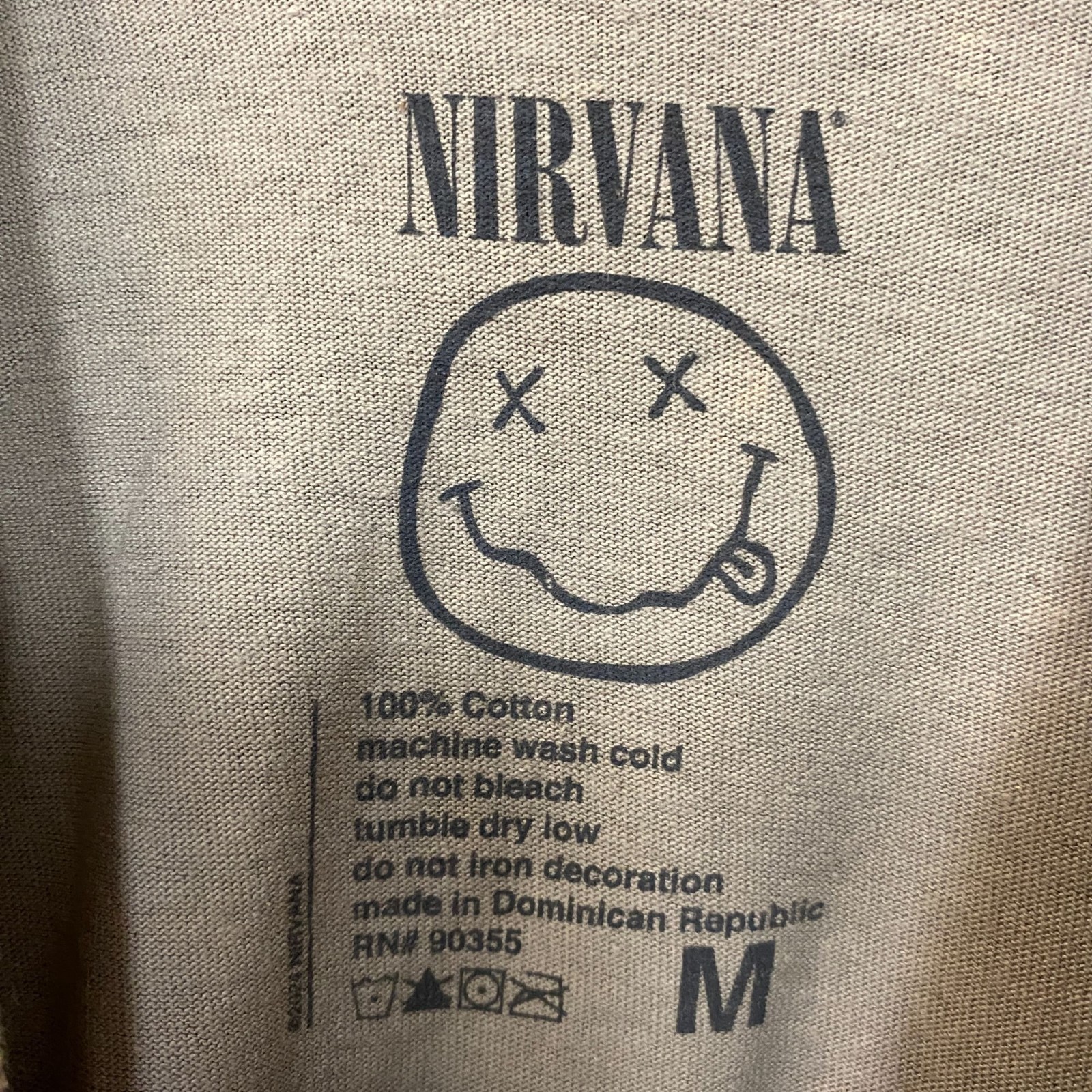 Nirvana In Utero Album Cover Pop Art Angel Grunge Band Tee Medium gallery