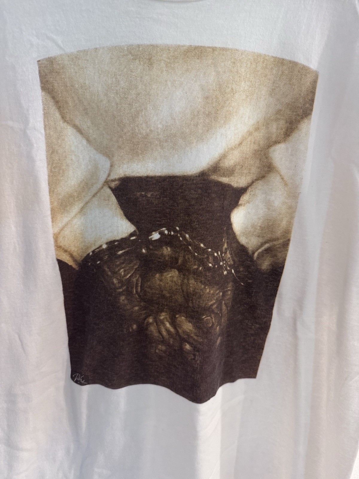 Vintage Handcuff Art T-shirt Single Stitch Mens Large gallery