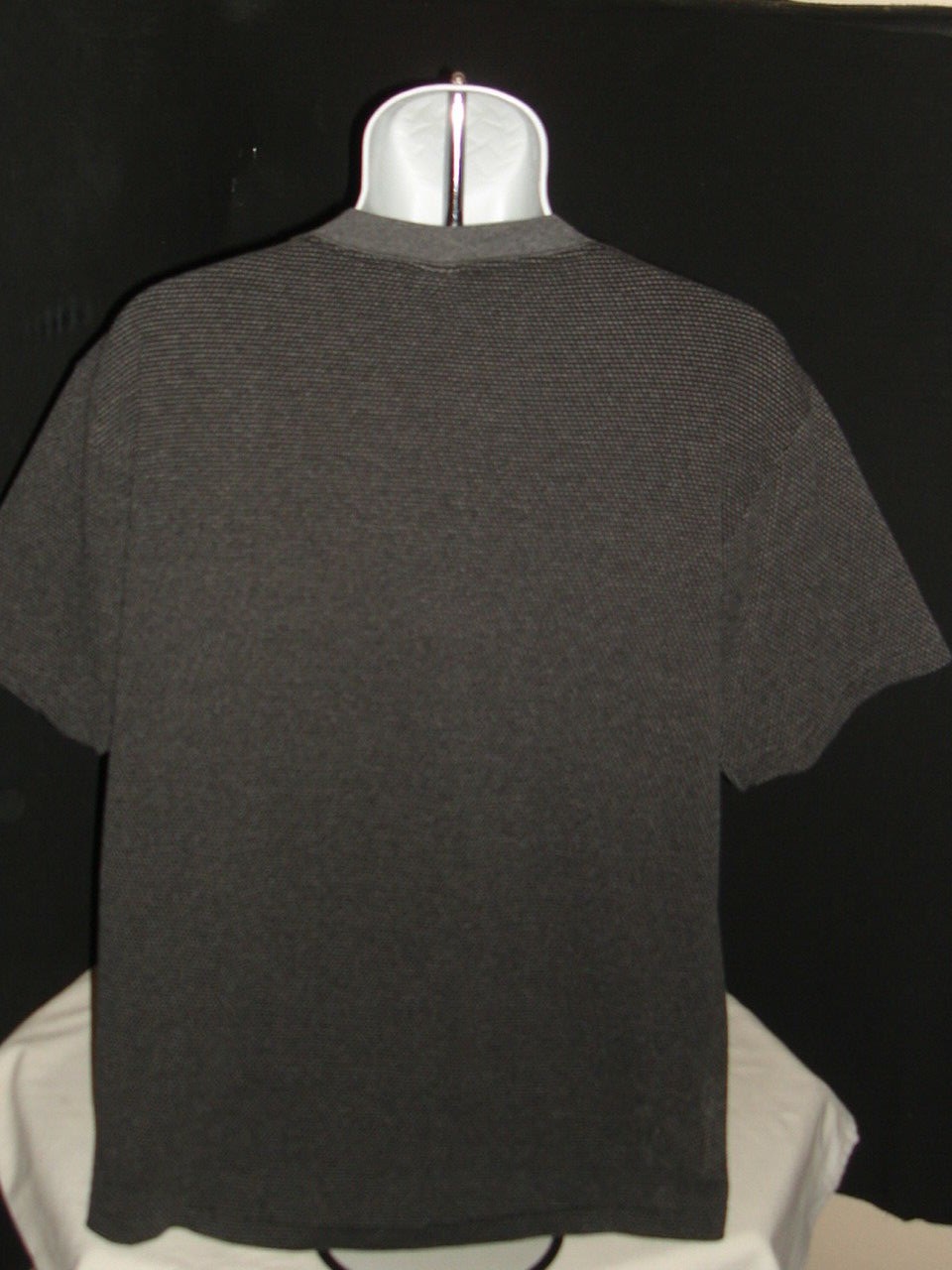 Goofy Embroidered Mickey Unlimited Gray Thermal Cotton/Poly S/S T-Shirt Sz. L gallery