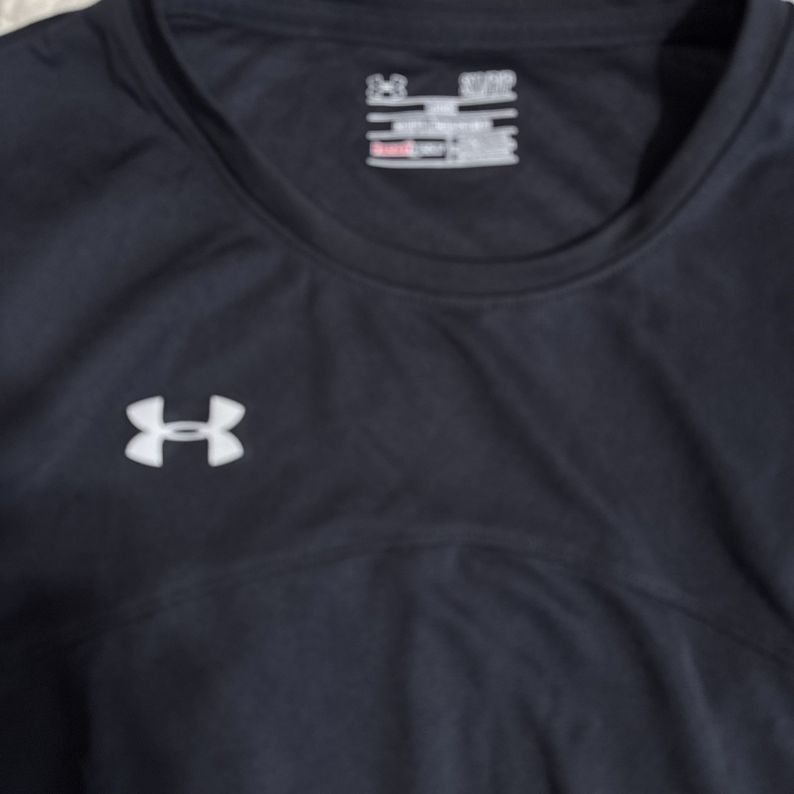 LOT 7 UNDER ARMOUR HEATGEAR MEN 1/4 ZIP T SHIRT S L SLEEVE MULTICOLORS SMALL EUC gallery