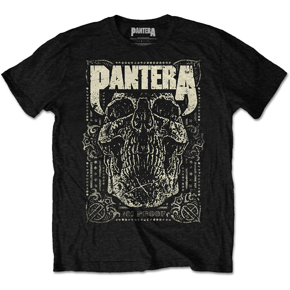 Pantera Unisex T-Shirt: 101 Proof Skull gallery