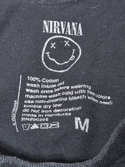 nirvana t shirt in utero Size M