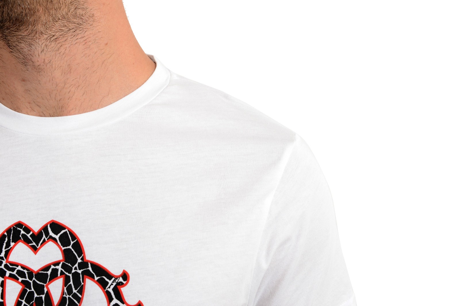 Roberto Cavalli "Beachwear" Men's White Graphic Print T-Shirt Sz S M L XL 2XL gallery