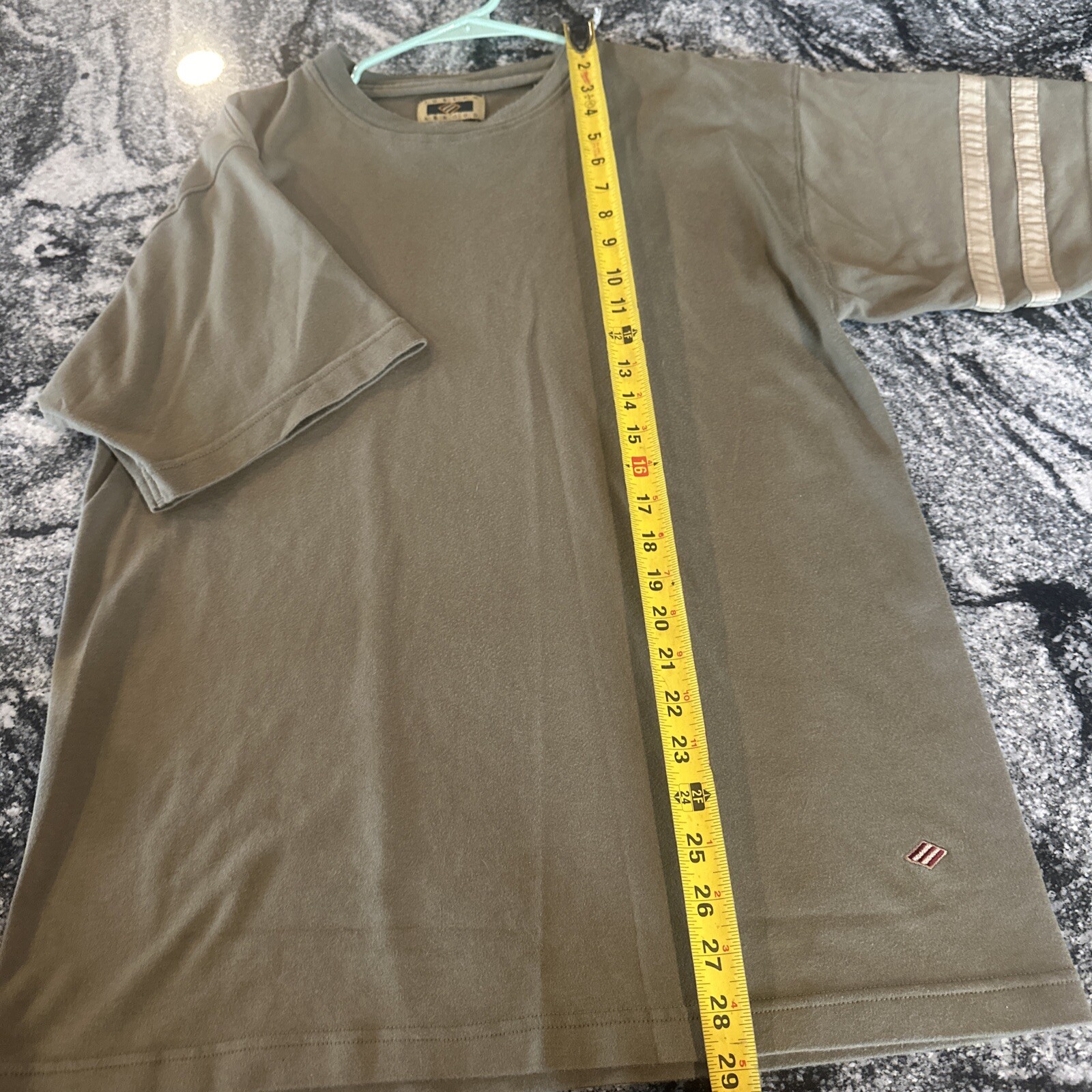 Joseph Abboud Short Sleeve T Shirt Size M Vintage Plain Stripes Logos Loose Fit gallery
