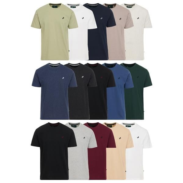 4 Pack Tiger Wolf Men's Classic Short Sleeve T-shirt 100% Cotton Sizes S-XL gallery