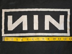 Nine Inch Nails Vintage Pretty Hate Machine Tour T-Shirt MISPRINT XL /XXL