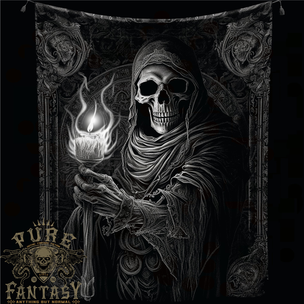Gothic Grim Reaper Goth Heavy Metal Skull 12 Mens T-Shirt 100% Cotton