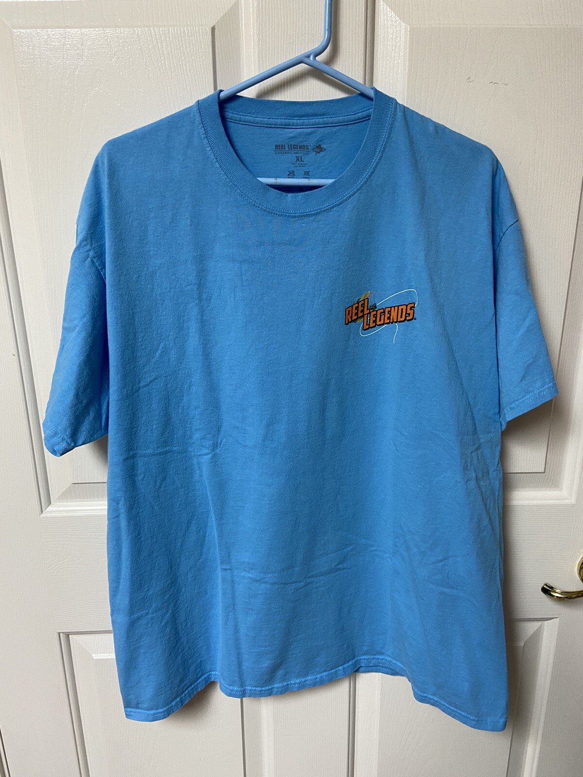 Reel Legends T-Shirt Mens Adult Extra Large Blue Fish Fisherman gallery