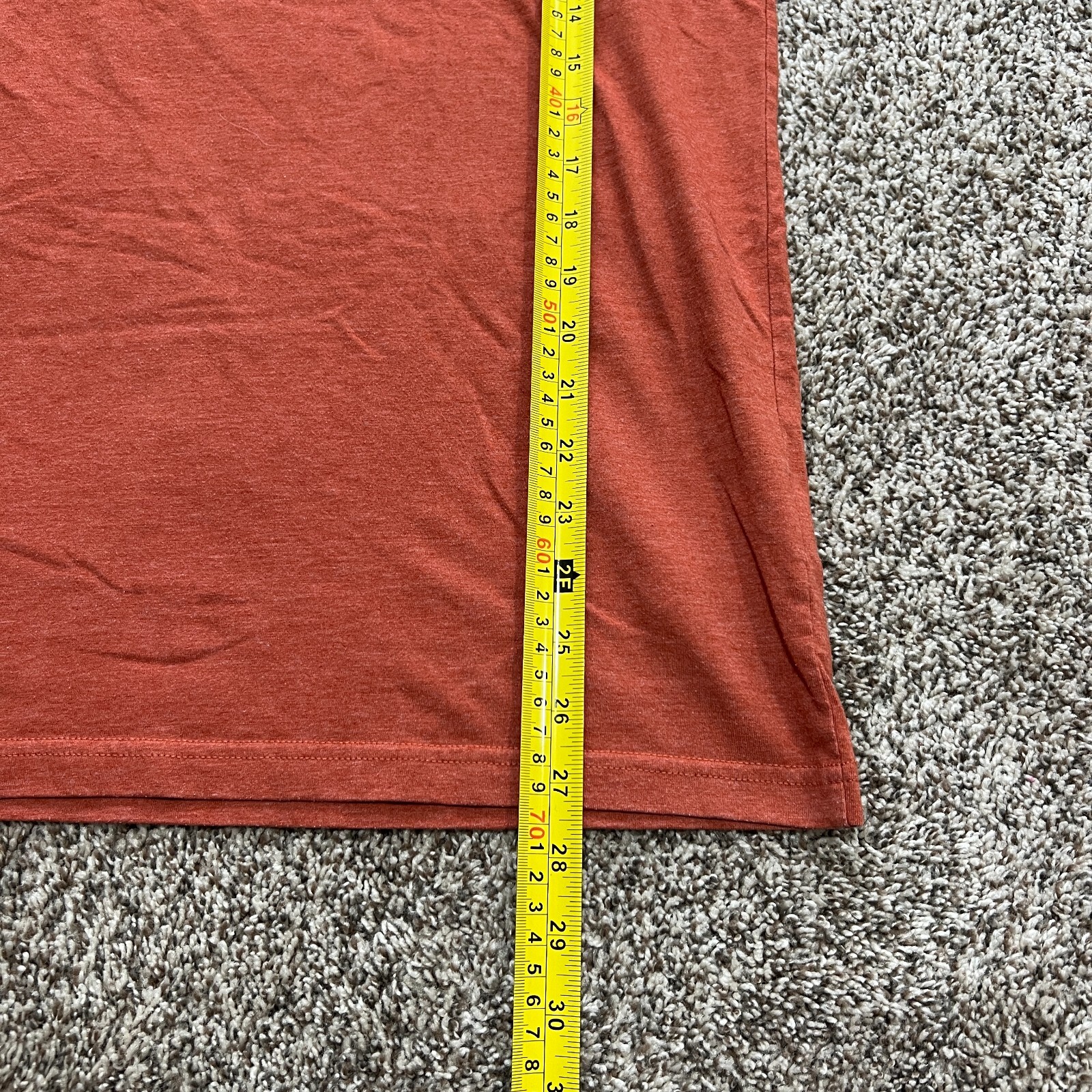 Patagonia Slim Fit Organic Cotton Men's T-Shirt Size M Burnt Orange Surf Truck gallery