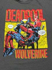 Deadpool & Wolverine LG T-shirt, “Did we just become best bubs?!?!”