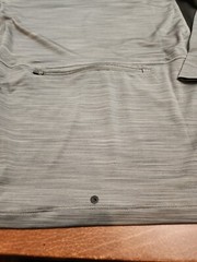 Hang Ten UV Protection UPF 50+ Quick Dry Men’s LARGE Gray/Black Shirt EUC. SB15