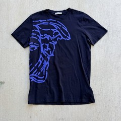 Versace Collection T Shirt Men Size Medium Medusa Graphic Logo Slim Fit