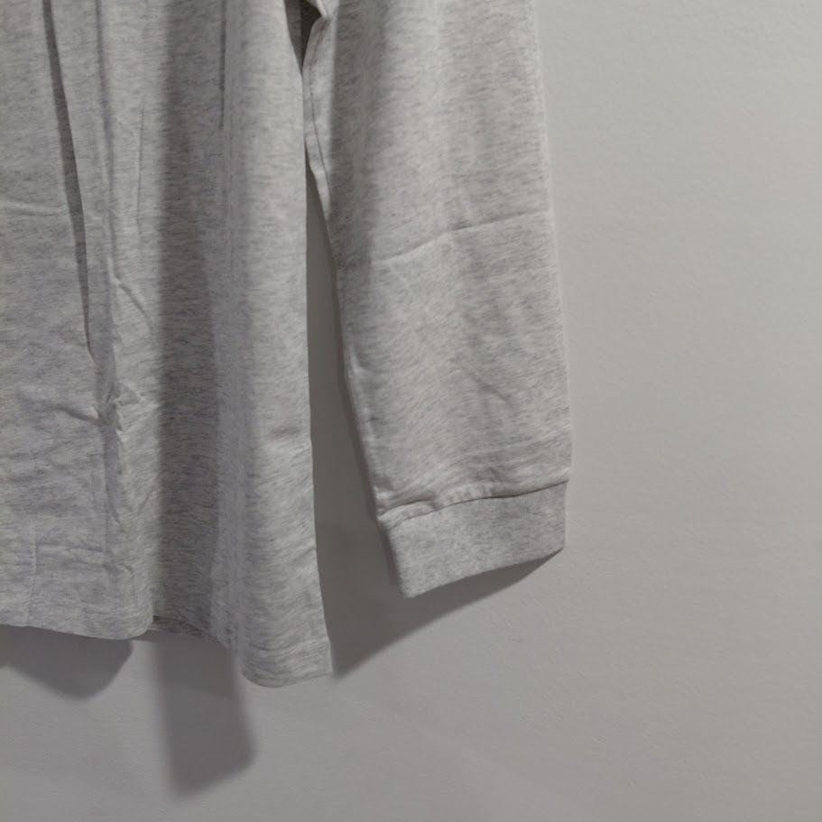 TacVAsen Mens Light Gray Long Sleeve Henley Pocket T Shirt Outdoor Sports Size M gallery