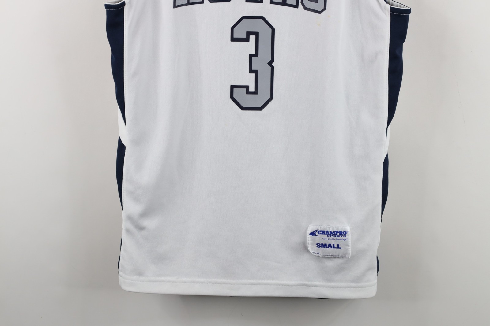 Vintage 90s Mens Small Reversible Georgetown University Basketball Jersey #3 gallery