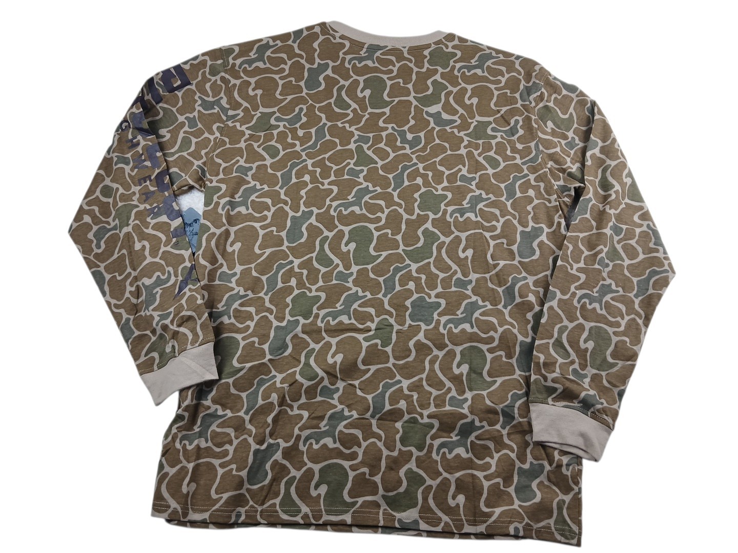 Ridgecut Men's Camo Logo Long-Sleeve T-Shirt Olive NWT Size XLT Outdoor Hunting gallery