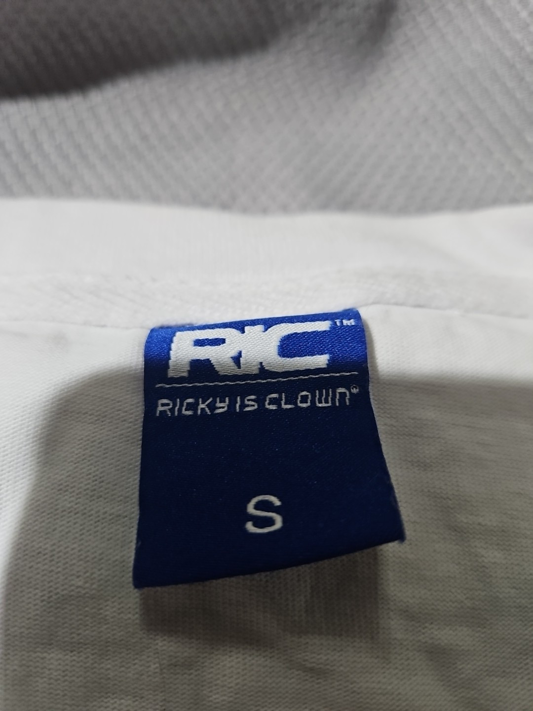 Ricky is Clown Shirt Adult Small White Graphic Tee Streetwear Grunge Artsy gallery