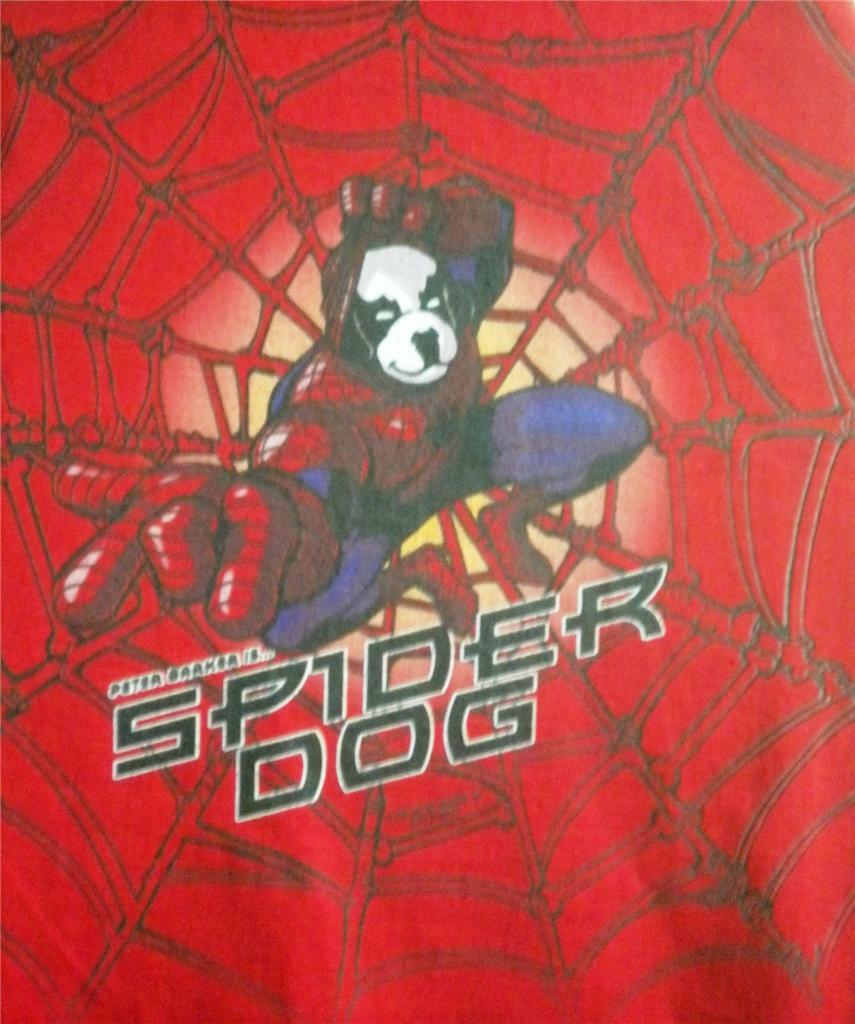 Peter Barker Spider Dog Big Dogs Tee Shirt XLarge 2X 100% Cotton Deep Red New