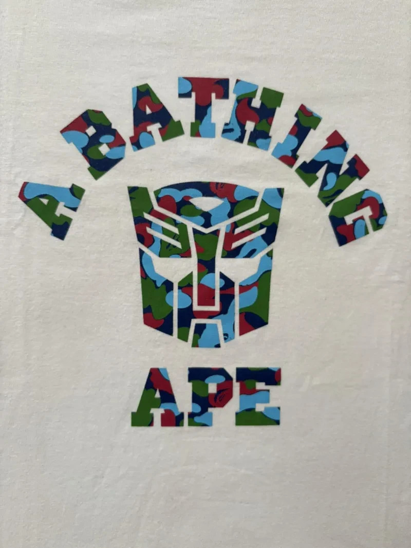 Bape 2013 X Transformers Singapore Store Camo Autobot Logo Tee SZ/ M gallery