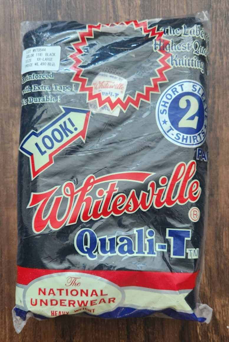 Black Whitesville 2-Pack Loopwheel T-Shirt XX-Large Made in Japan, SHIPS FROM US gallery