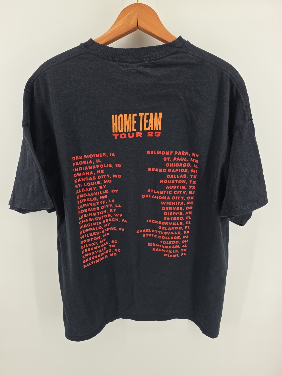 Thomas Rhett 2023 Home Team Tour Shirt – Black Graphic Country Concert Tee 2XL gallery