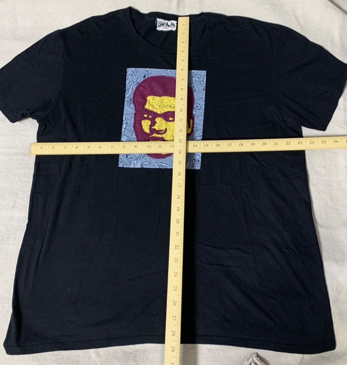 2Heads Ghana Africa Applique Muhammad Ali T-Shirt XL Boxing Streetwear gallery