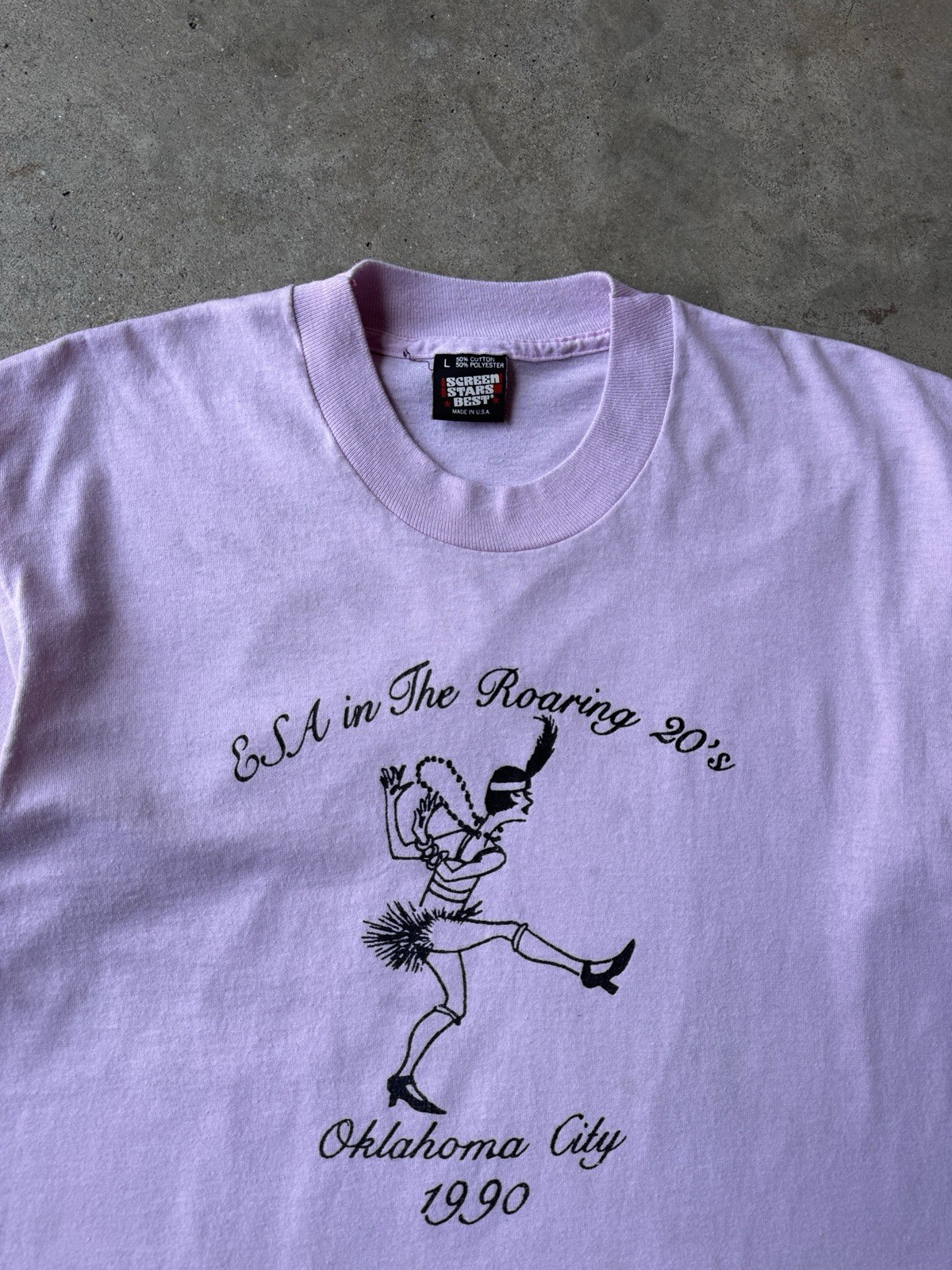 VTG 90s Ecological Society of America (ESA) In the Roaring 20’s Pink T-Shirt (L) gallery