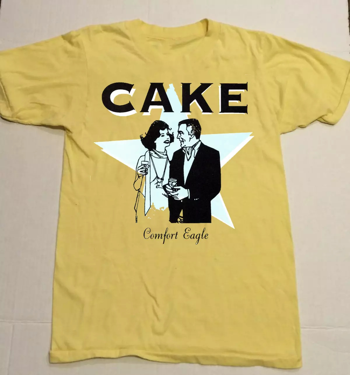 Cake Band Comfort Eagle 2011 Album T Shirt Full Size S-5XL