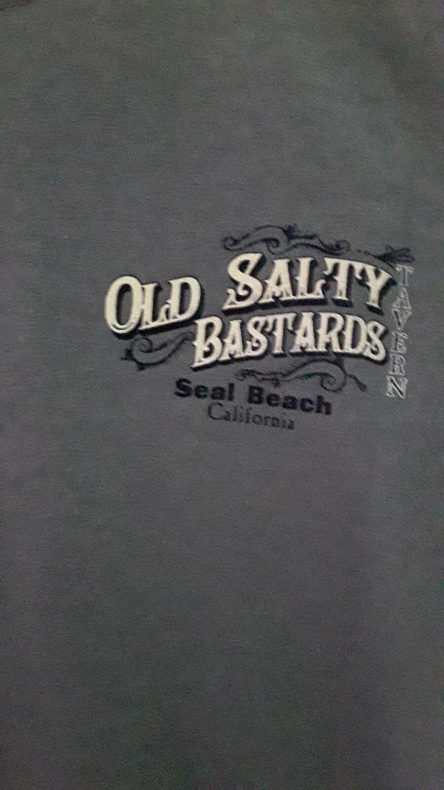 COMFORT COLORS OLD SALTY BASTARDS Cape Cod Blue T- Shirt Various Sizes gallery