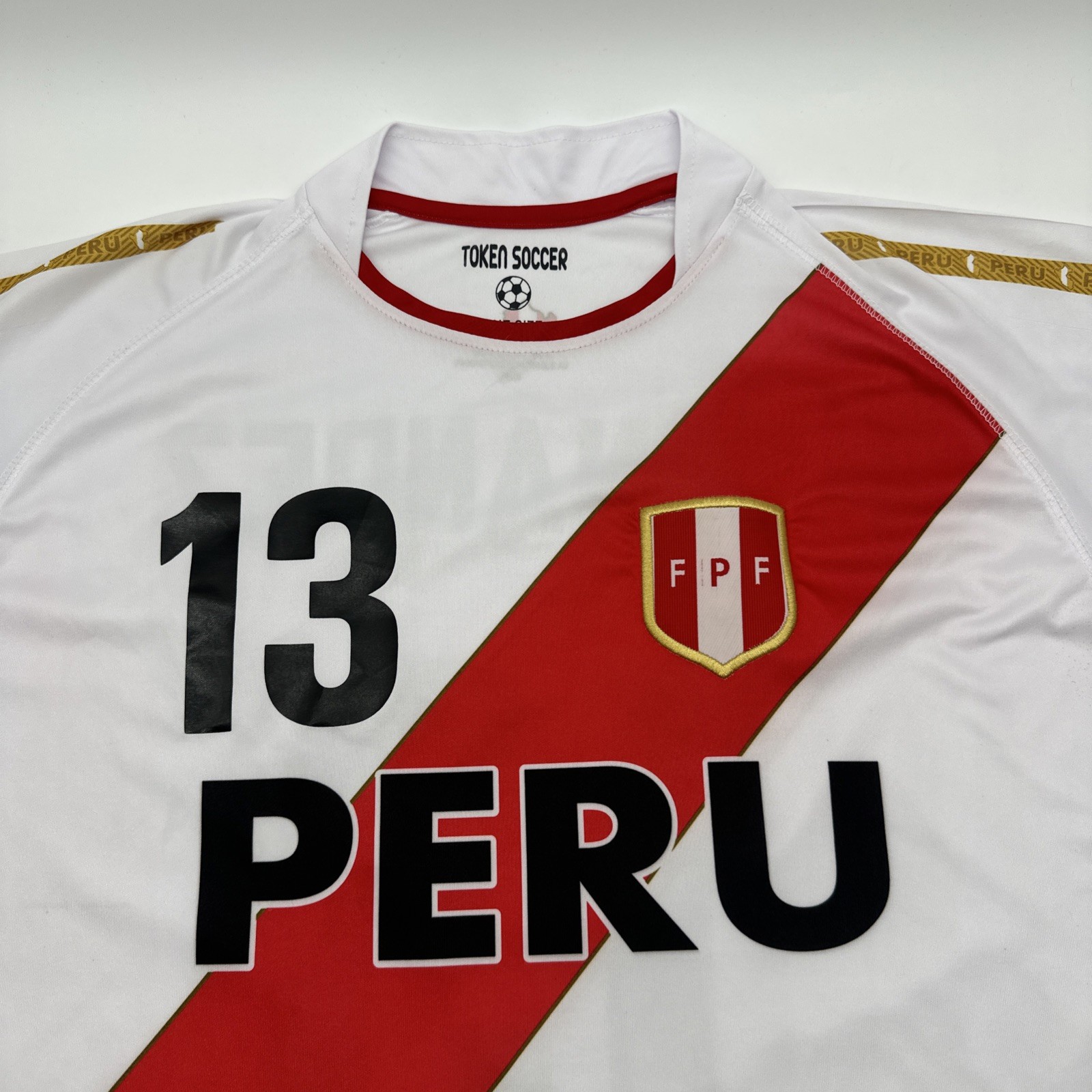 Token Soccer FPF Peru Hernandez #13 Jersey Men One Size Graphic Logo.#31714 gallery
