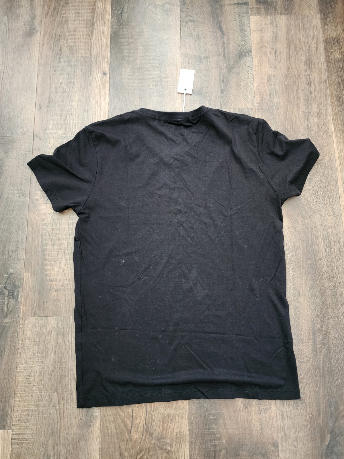 Marine Layer Men's V-Neck T-Shirt Black Solid Short Sleeve Regular Size S gallery