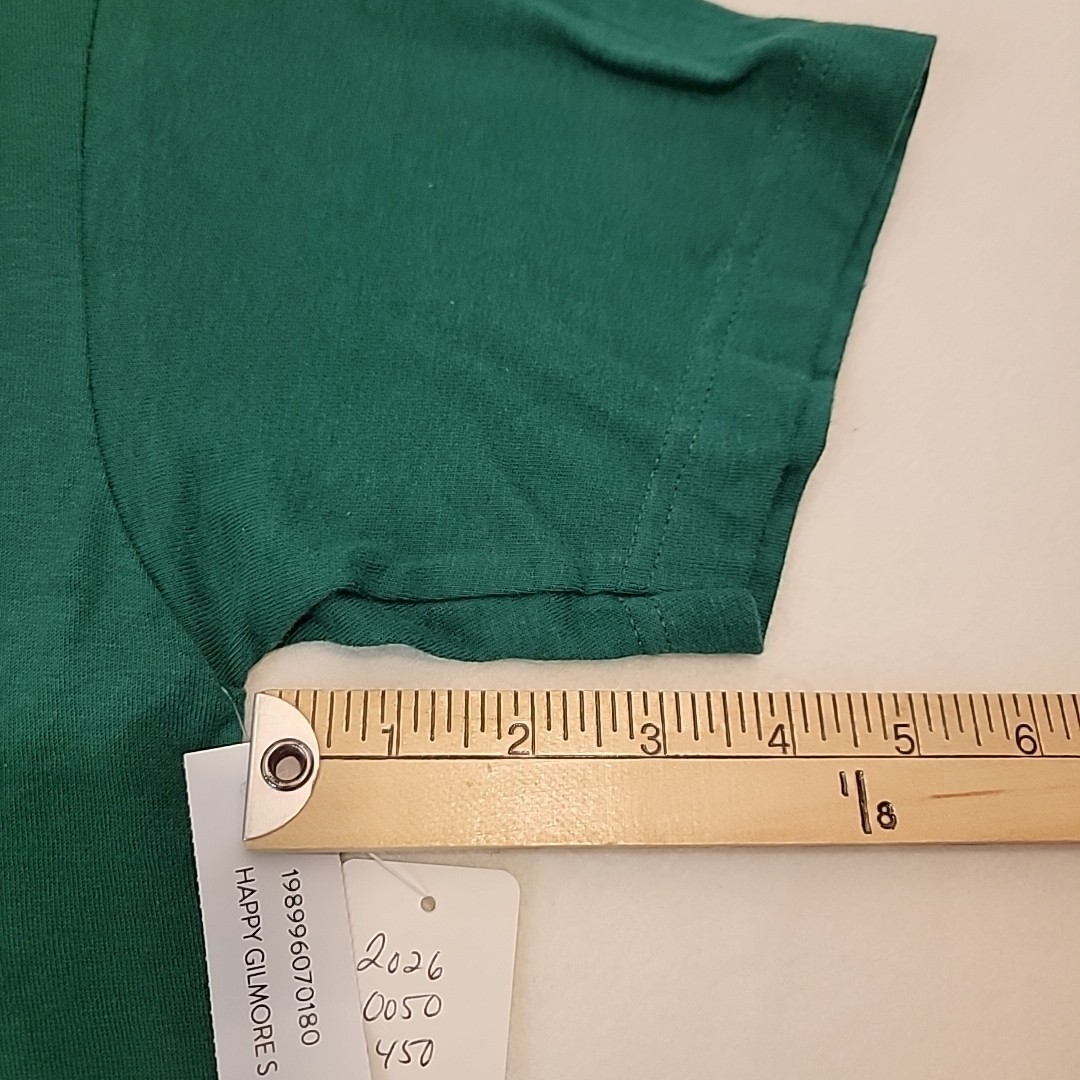 Happy Gilmore Men's Green Graphic Tee, Size S (34-36), "Just Tap It In" gallery