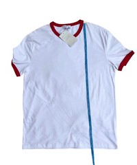 Adriano Goldschmied Men’s Medium Crewneck White T-Shirt Brand New with Tags
