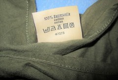 Classic Boxer Style Men’s Tank Top – DUTY FREE – Dark Olive / Army Green – Size 52/54