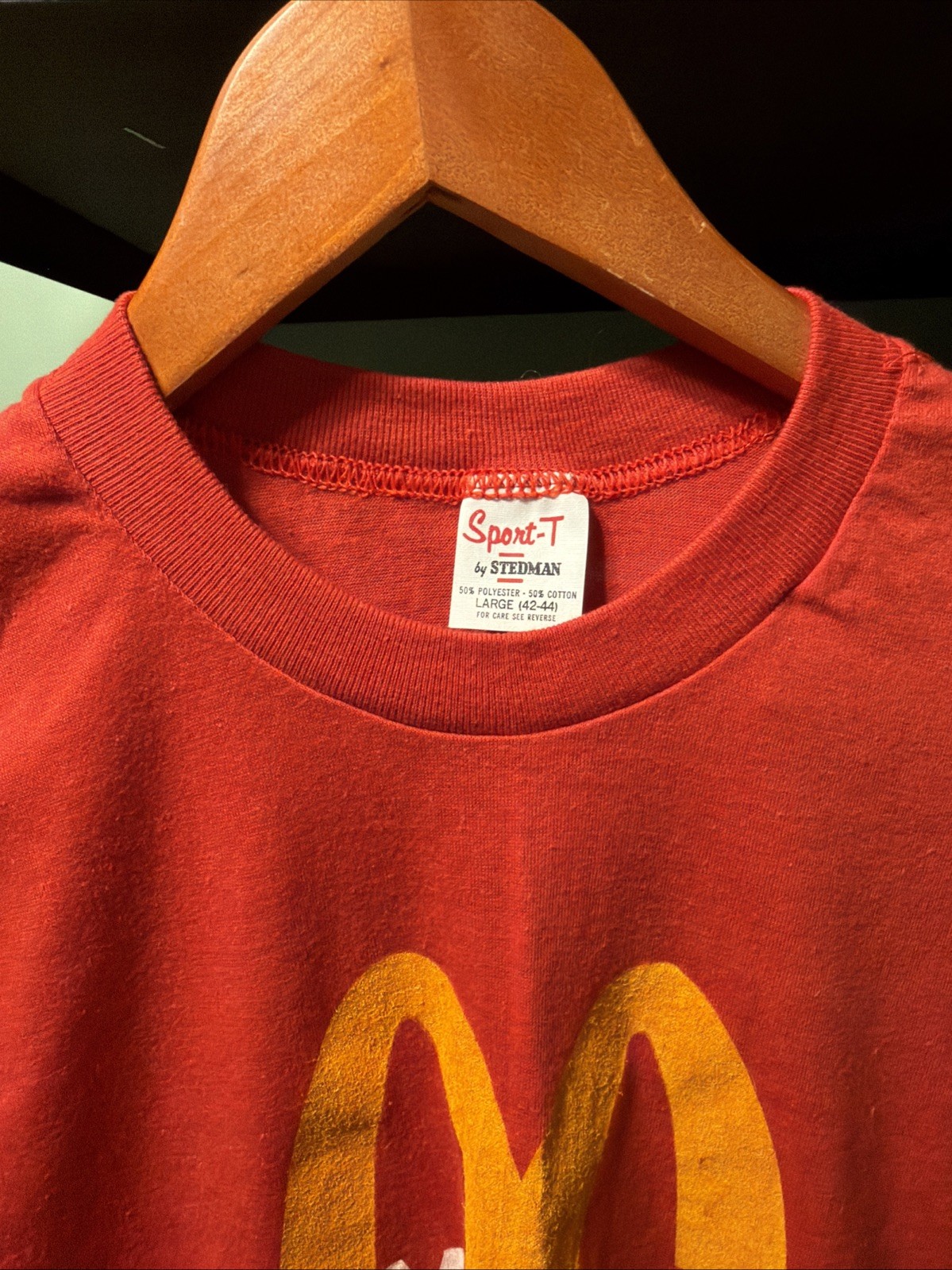 Vintage McDonalds Parody T Shirt Single Stitch Marijuana Made in USA gallery