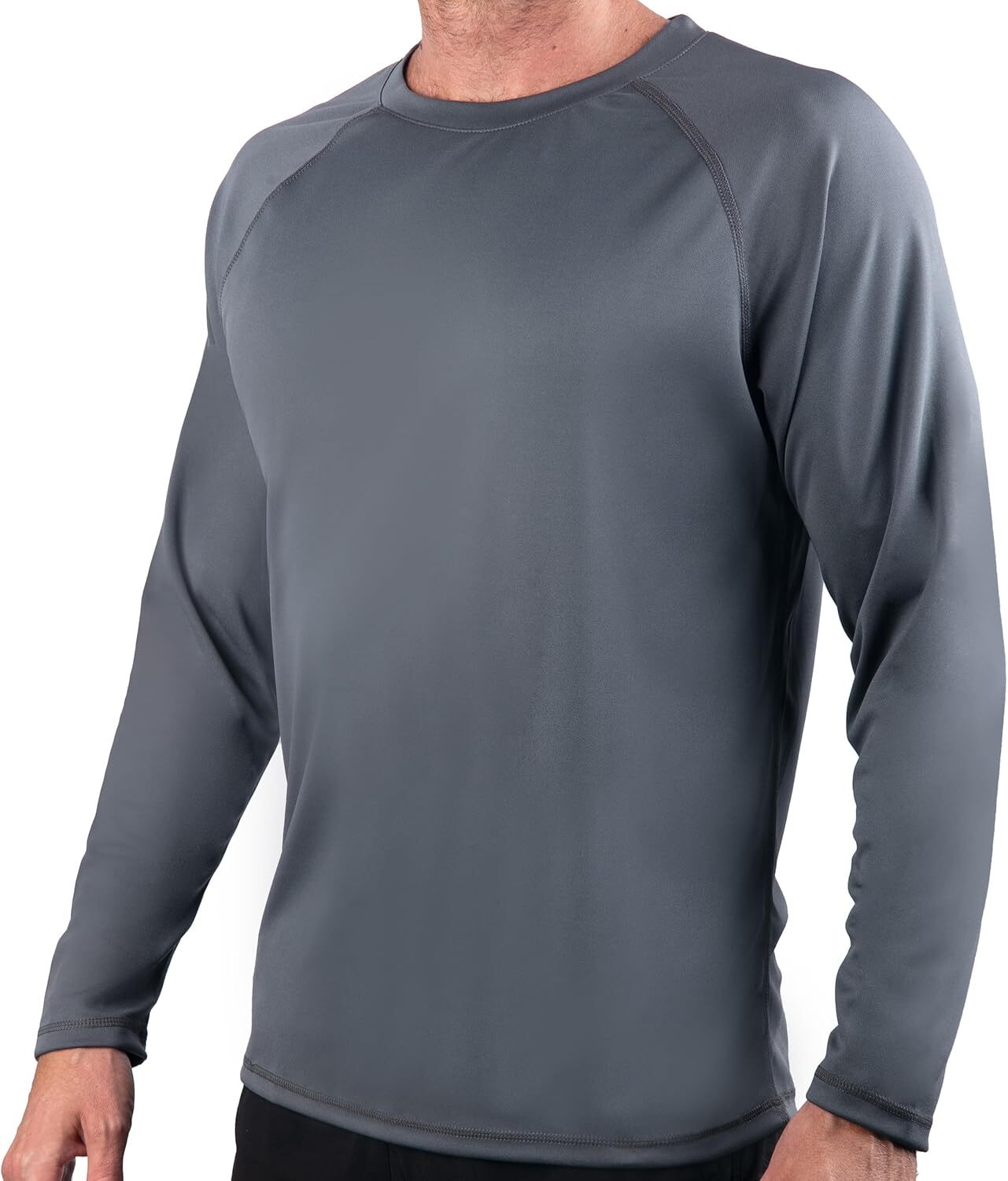 Men's Rash Guard Swim Shirts for Men SPF UPF 50 Sun Protection Running Shirt gallery