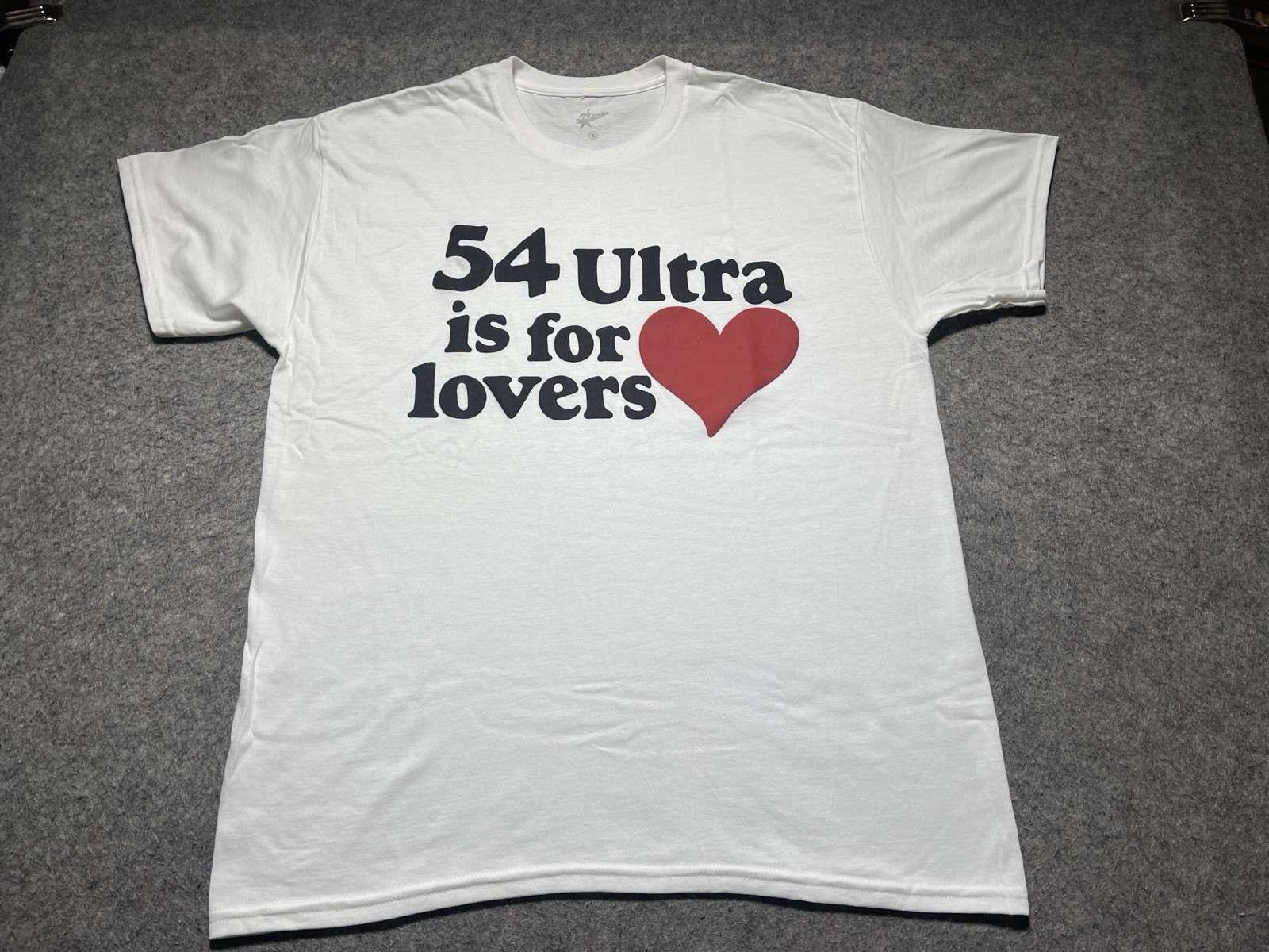 NEW 54 Ultra is for Lovers Live in Concert Early 2026 WHITE Music Tour Shirt L