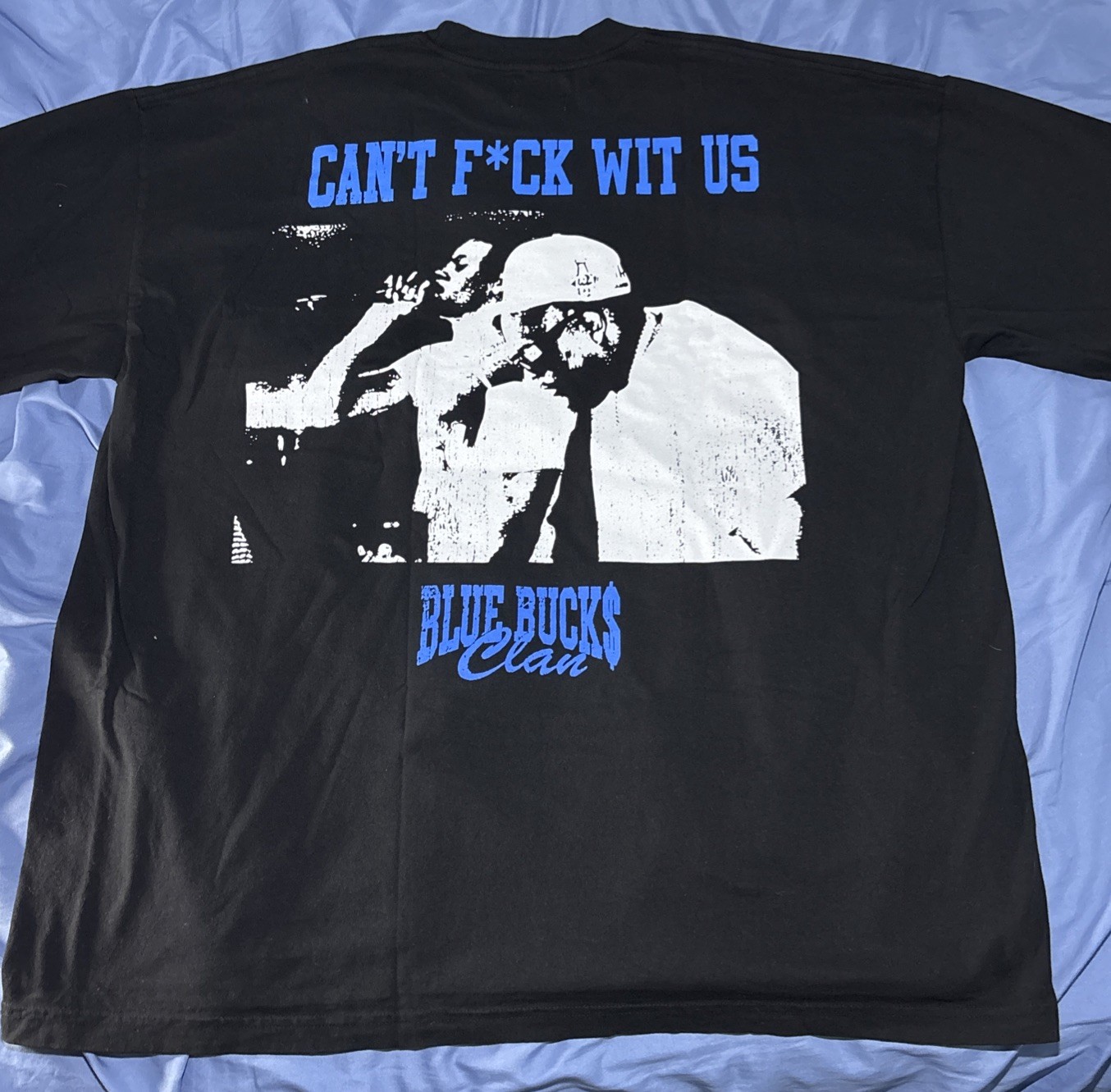 Blue Bucks Clan- Can’t F**k Wit Us- Men’s Size XXL 2XL New In Bag- RARE FIND gallery