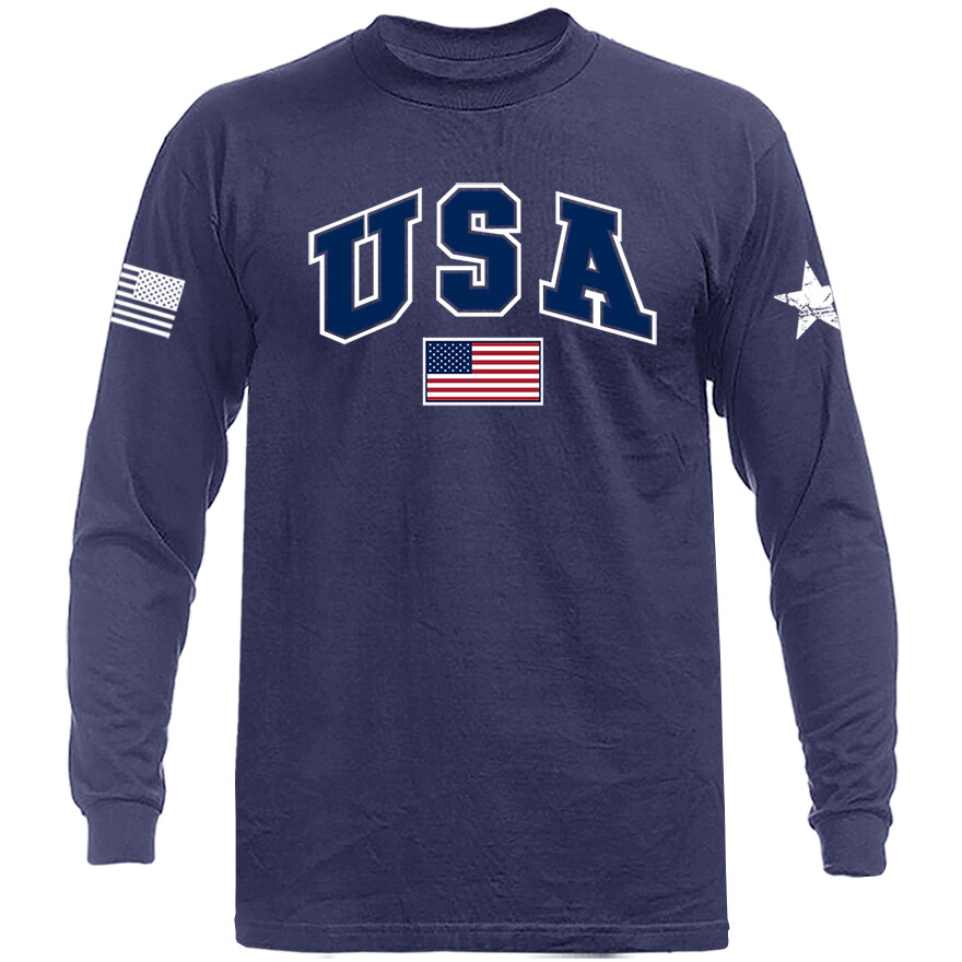 USA Original US Flag Graphic Long Sleeve gallery